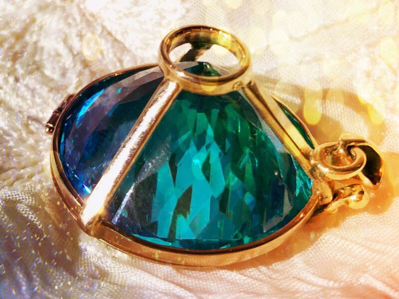 Avatar Diamant Anhänger vergoldet