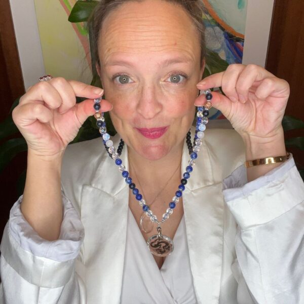 Full Moon in Balanced Clarity Mala